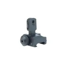 Mirino posteriore flip-up abbattibile per fucile M4/M16 Cybergun