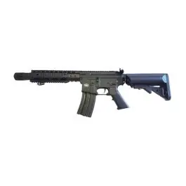 M4 KEYMOD 7"" Con Silenziatore e Slitte KEYMOD QINGLIU AIRGUN full metal