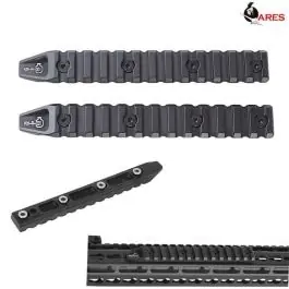 Set 2 slitte Keymod Rail 6 pollici Ares Amoeba