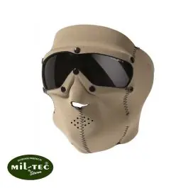 Maschera Confort in Neoprene Tan con occhiali Mil-tec