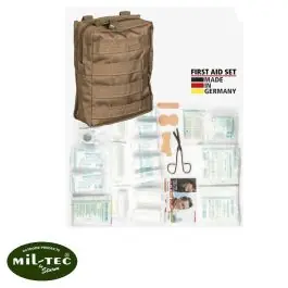 Kit pronto Soccorso grande 43 pz. Dark Coyote MIL-TEC®
