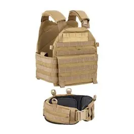 Gilet tattico vest carrier coyote defcon 5 d5-bav13-ct