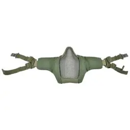 Maschera Protettiva Mezzo Viso Verde Adattabile agli Elmetti Fast WO-MA45V