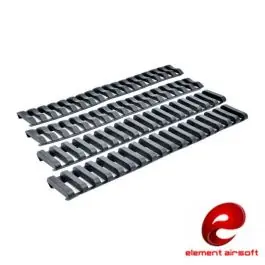 Set 4 Copri Ris a scaletta Nero Element (EL-MP2058B)