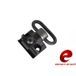 Supporto nero per torcia M600C/M300A e anello cinghia (EL-EX257B)