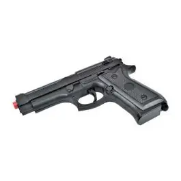Pistola a molla nera S-10 replica Beretta M9