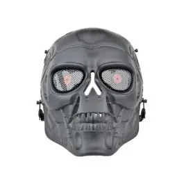 Maschera Tattica Regolabile Terminator Nera (WO-MA90B)