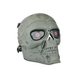 Maschera Tattica Regolabile Terminator Verde (WO-MA90V)