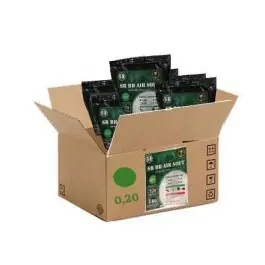 20 confezioni di pallini high grade biodegr. 0.20g verdi SRBB