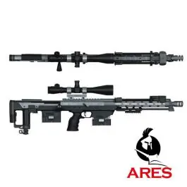Fucile a gas DSR-1 Sniper nero Ares (AR-DSR1)