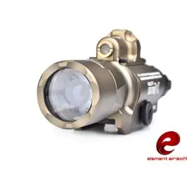 TORCIA TATTICA NEW SF X400U ULTRA LED 450 LUEN +LASR ROSSO EX 367T