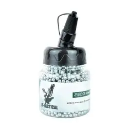 Pallini Sferici Acciaio Js Tactical 4,5mm 2500pz