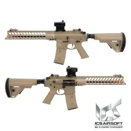 Fucile elettrico M4 CXP-YAK CQB S1 Mosfet Full Metal Tan (IC-413T)