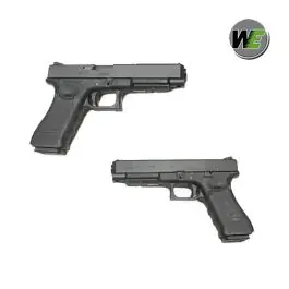 Pistola Glock G34 4 GEN scarrellante a gas nera WE (WG08B)