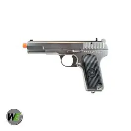 Pistola TOKAREV TT33 1933 full metal scarrellante a gas silver WE (WE12S)
