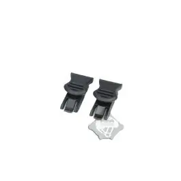 Kit 2 clip per occhiali Model B Nero 19mm FMA (FA-TB317-B)