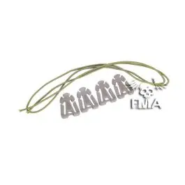 Kit di fissaggio MOLLE System Web-Dominator Olive Drab 4 pcs FMA (FA-TB604OD)