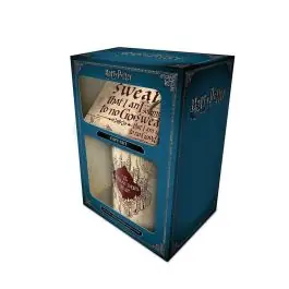 Harry Potter Gift Set con Tazza Sotto Tazza e Portachiavi raffiguranti Mappa del Malandrino