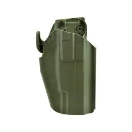 Fondina Rigida Universale 1 verde da cintura WOSPORT (WO-GB35V)