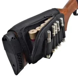 Porta cartucce da calcio in cordura doppio vano 5 +12