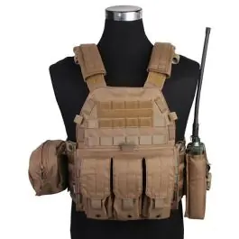 Tactical Vest LBT 6094A STYLE Vest COYOTE BROWN Emerson Gear (EM7440CB)