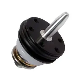 TESTA PISTONE AIR BRAKE CUSCINETTATA IN POM CON DOPPIO O-RING E REGOLAZIONE AGGANCIO FPS (TPAA)
