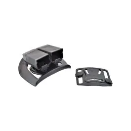 FONDINA RIGIDA PORTA CARICATORI PER GLOCK NERA (HGLCAR-B)