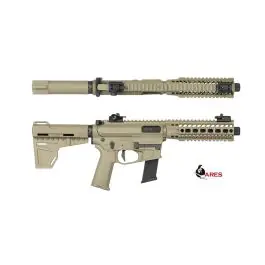 Fucile elettrico M4 45 Pistol S-CLASS L Desert - Ares Amoeba (AR-M45-LT)