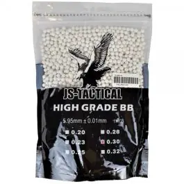 Pallini High Grade 0.30gr Bianchi 1Kg Js Tactical