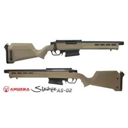 Fucile Sniper a molla AS-02 Striker - Dark Earth ""Tan"" - Ares Amoeba (AR-AS02T)