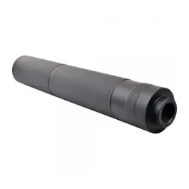Silenziatore Zigrinato - Nero - Alluminio - 190 mm - Big Dragon (BD-0445)
