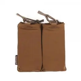 Tasca porta Caricatori Doppia - Coyote Tan - aggancio MOLLE - Emerson (EM6403CB)