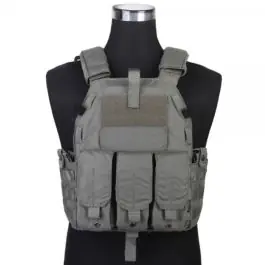 Gilet tattico 094K M4 Style - Foliage Green ""Verde"" - sistema MOLLE - Porta Piastre - Emerson (EM7356FG)