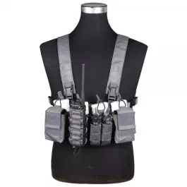 Corpetto Tattico ""Chest Rig"" Gear D3CR - Wolf Gray ""Grigio"" - Emerson (EM7442WG)