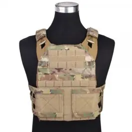 Gilet Tattico Jumper CP Style - Multicam - Velcro fronte e retro - Alloggio piastre SAPI - Emerson (EM7436)