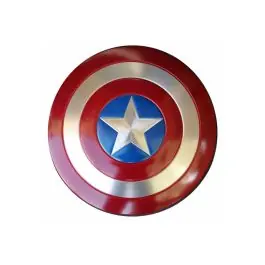 Scudo Capitan America In Metallo completo di supporto