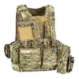 Gilet Tattico Body Armor Carrier SET - Multicam - DEFCON 5 (D5-BAV06 MC)