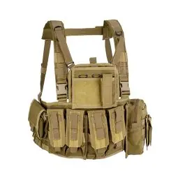 Gilet Tattico MOLLE Recon Chest Rig - Coyote Tan - DEFCON 5 (D5-RC901 CT)