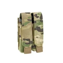 Tasca Doppia porta caricatori per pistola - Multicam - DEFCON 5 (D5-PM02 MC)