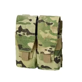Tasca Doppia porta caricatori per M4 e AK - Multicam - DEFCON 5 (D5-M4AK MC)