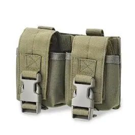 Tasca Doppia porta granata - Olive Drab ""Verde"" - DEFCON 5 (D5-GP02 OD)