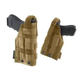 Fondina ambidestra per aggancio Jacket o pannello cosciale - Coyote Tan - DEFCON 5 (D5-GS05 CT)