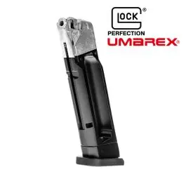 Caricatore per Glock 17 a CO2 da <7,5 Joule - 4,5 mm - 18 BBs - Umarex (372393)