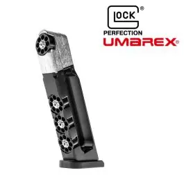 Caricatore per Glock 17 a CO2 - Pellet / Pimobini - 4,5 mm Diablo - 8 Colpi - Umarex (372394)