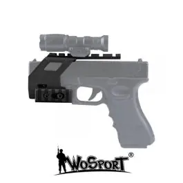 Rail Base System per Glock 17, 18, 19 - Nero - WoSport (WO-GB49B)