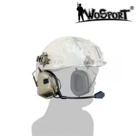 Set Cuffia con microfono 5th generazione per ELMO - Tan - WoSport (WO-HD10T)