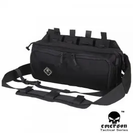 Borsa Multi-funzione Recon - Nera - 3 Tasche con zip + 4 tasche car/utility - Emerson (EM5802B)