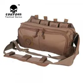 Borsa Multi-funzione Recon - Coyote Brown ""Tan"" - 3 Tasche con zip + 4 tasche car/utility - Emerson (EM5802CT)