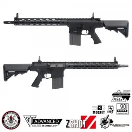 Fucile SR25 E2 APC M-Lok Elettrico - G2 System - G&G su Licenza Ufficiale Knight‘s Armament (G2H-016-APC-BNB-NCM) (GG-SR25)