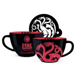 Tazza da Cappuccino del Trono di Spade Casata Targaryen - (SCMG25322.88)